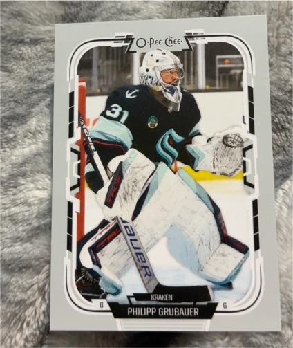 2025-26 O-Pee-Chee #104 Philipp Grubauer — front