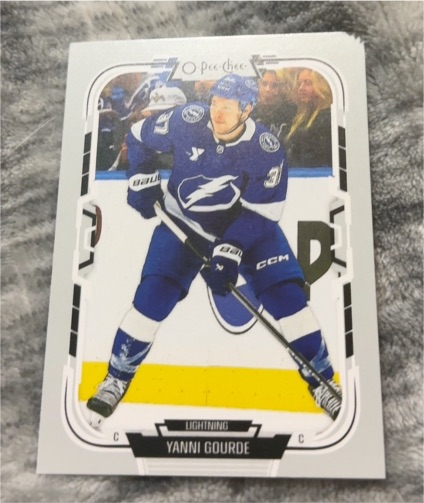 2025-26 O-Pee-Chee #142 Yanni Gourde — front