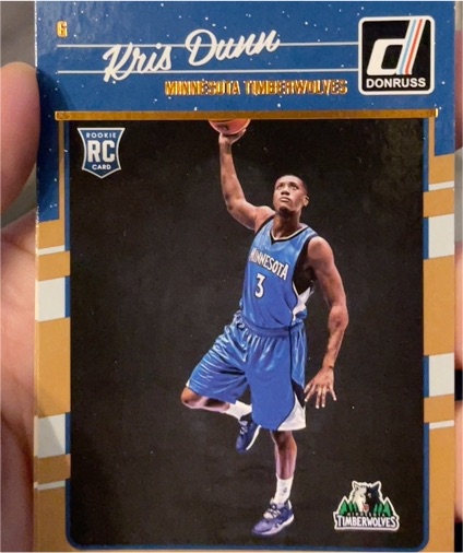2016-17 Donruss #155 Kris Dunn — front