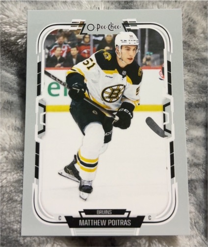 2025-26 O-Pee-Chee #326 Matthew Poitras — front