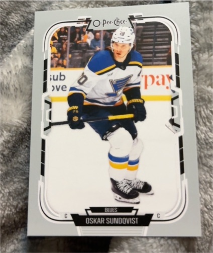 2025-26 O-Pee-Chee #294 Oskar Sundqvist — front