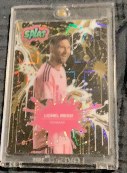 2024 Wild Card Splat # Lionel Messi — front
