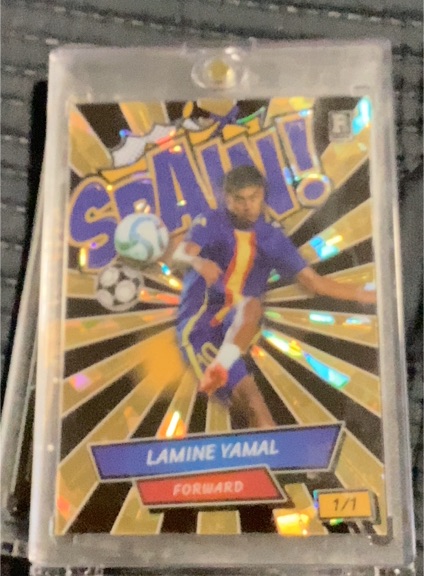 2024 Wild Card Comix #1/1 Lamine Yamal — front