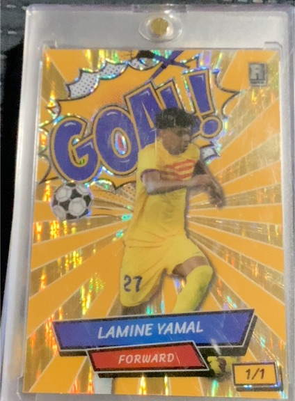 2024 Wild Card Comix GOAL Lamine Yamal — front