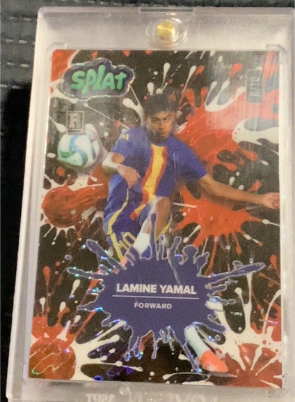 2024 Wild Card Splat #SPLAT Lamine Yamal — front