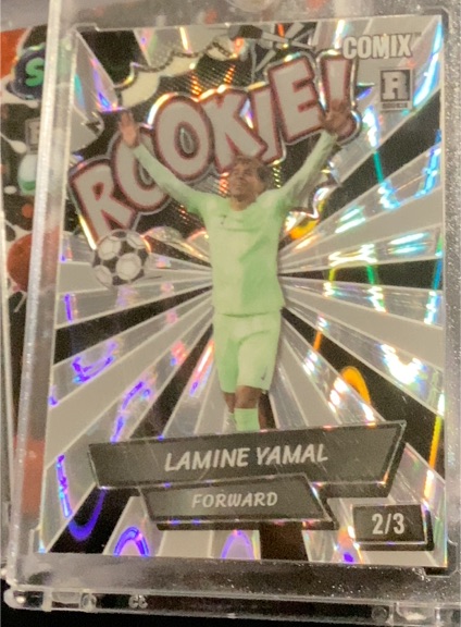 2024 Wild Card Comix #2/3 Lamine Yamal Rookie — front