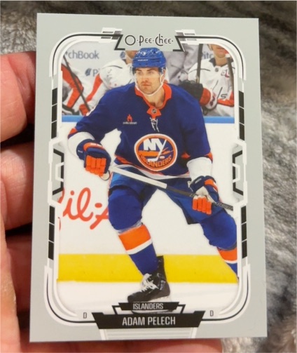 2025-26 O-Pee-Chee #468 Adam Pelech — front