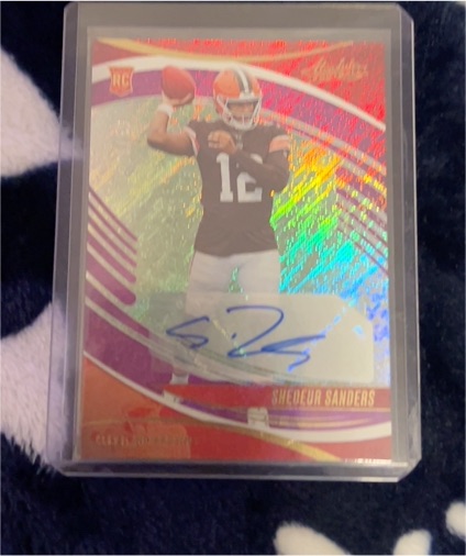 2025 Panini Revolution #RC Shedeur Sanders — front