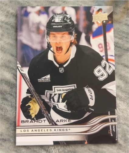 2025-26 Upper Deck #328 Brandt Clarke — front