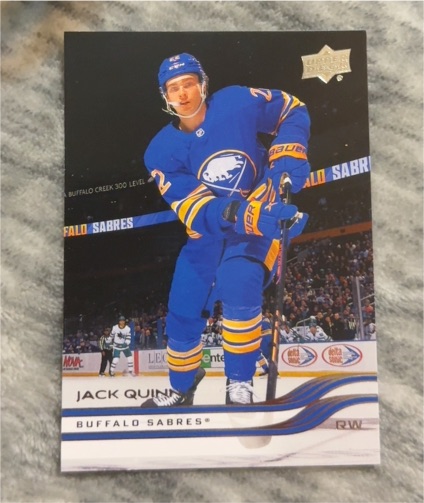 2024-25 Upper Deck #27 Jack Quinn — front