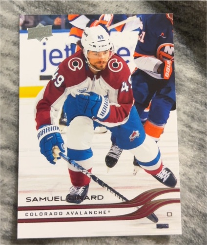 2025-26 Upper Deck #292 Samuel Girard — front