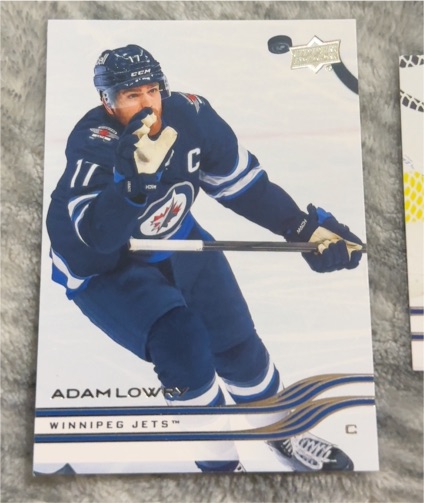 2025-26 Upper Deck Series 2 #448 Adam Lowry — front