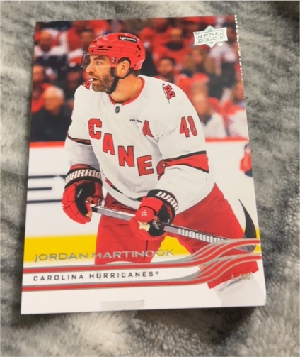 2025-26 Upper Deck Series 2 #282 Jordan Martinook — front