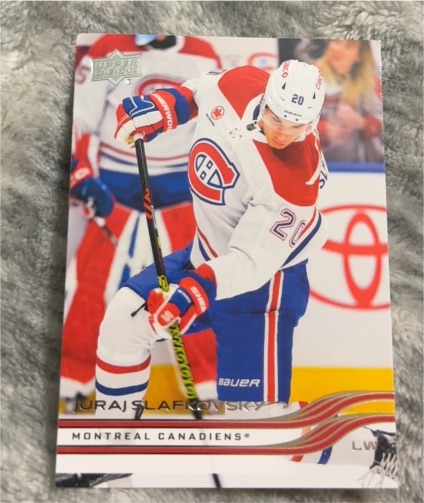2025-26 Upper Deck Series 2 #344 Juraj Slafkovsky — front