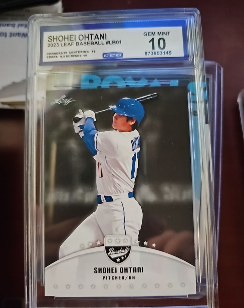 2023 Leaf Baseball #LB-01 Shohei Ohtani — front