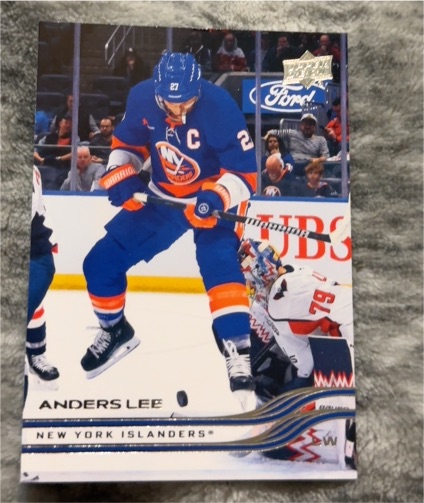 2025-26 Upper Deck #358 Anders Lee — front