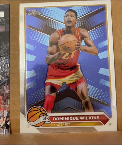 2023-24 Topps Chrome #166 Dominique Wilkins — front