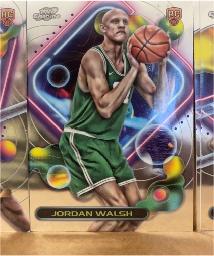 2023-24 Topps Chrome Cosmic #184 Jordan Walsh — front