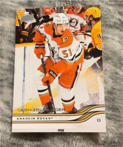 2025-26 Upper Deck #251 Olen Zellweger — front