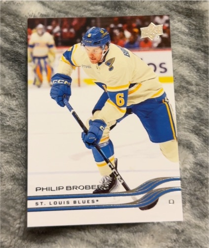 2025-26 Upper Deck Series 2 #405 Philip Broberg — front