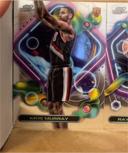 2023-24 Topps Chrome Cosmic #170 Kris Murray — front