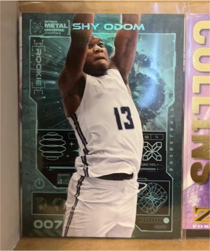 2023 Skybox Metal Universe Champions #007 Shy Odom — front