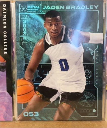 2023 Skybox Metal Universe Champions #053 Jaden Bradley — front