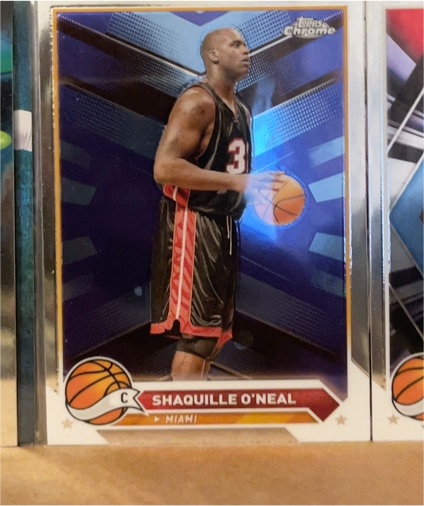 2023-24 Topps Chrome #148 Shaquille O'Neal — front