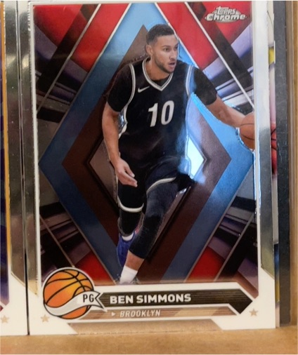 2023-24 Topps Chrome #198 Ben Simmons — front