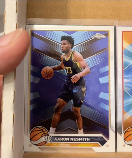 2023-24 Topps Chrome #103 Aaron Nesmith — front