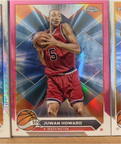2023-24 Topps Chrome #101 Juwan Howard — front
