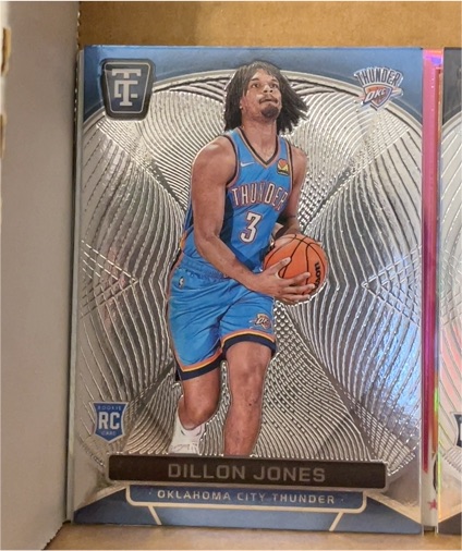 2024-25 Panini Totally Certified #160 Dillon Jones — front