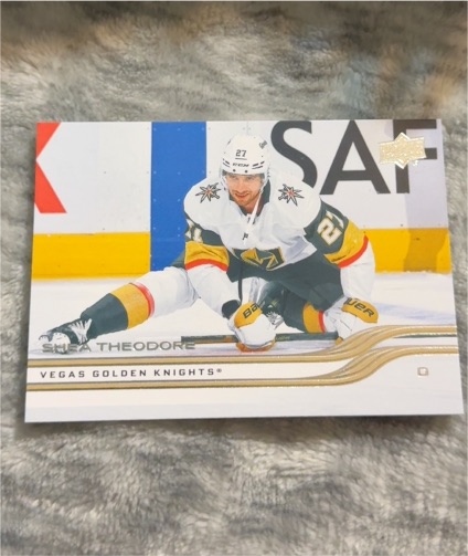 2025-26 Upper Deck Series 2 #432 Shea Theodore — front