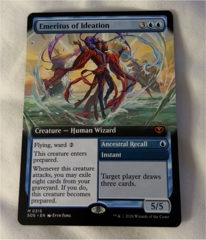 2026 Magic: The Gathering #315 Emeritus of Ideation — front