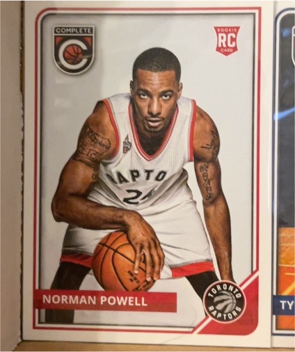 2015-16 Panini Complete #320 Norman Powell — front