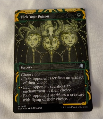 Pick Your Poison #55 Secrets of Strixhaven: Mystical Archive — front