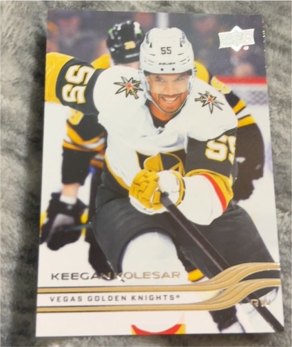 2025-26 Upper Deck #433 Keegan Kolesar — front