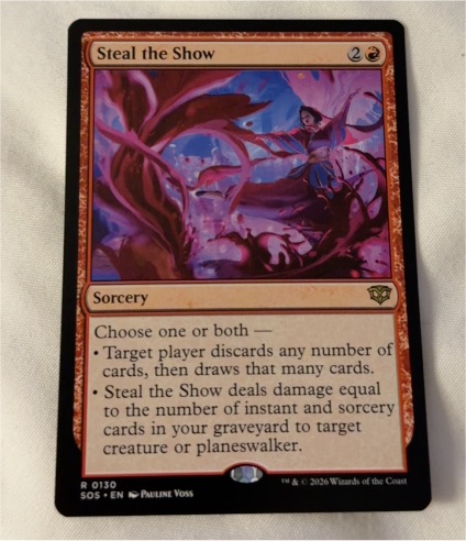 2026 Magic: The Gathering #130 Steal the Show — front
