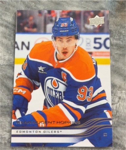 2025-26 Upper Deck #313 Ryan Nugent-Hopkins Edmonton Oilers — front