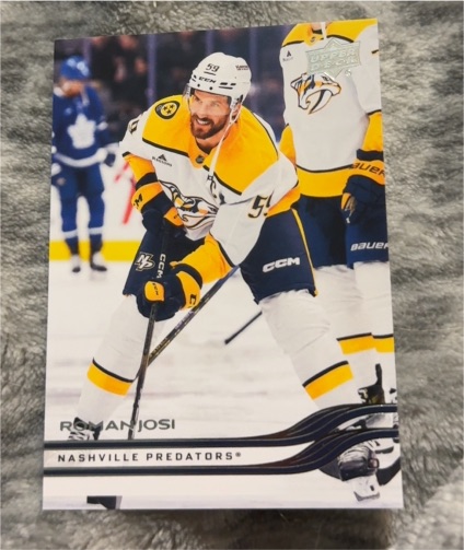 2025-26 Upper Deck #346 Roman Josi — front