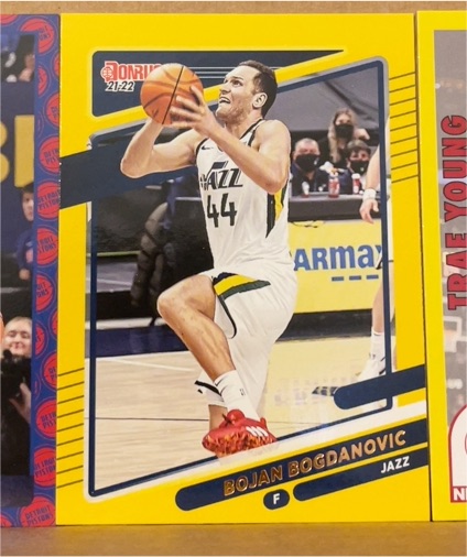 2021-22 Panini Donruss #190 Bojan Bogdanovic — front