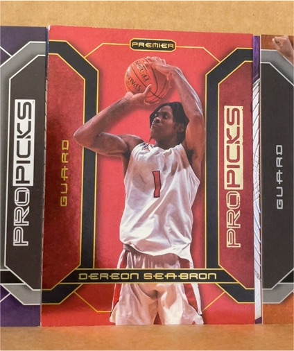 2021-22 Pro Picks Premier #PP-15 Dereon Seabron — front