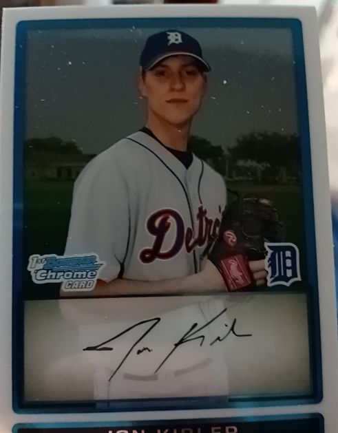 2009 Bowman Chrome Prospects #BCP39 Jon Kibler — front