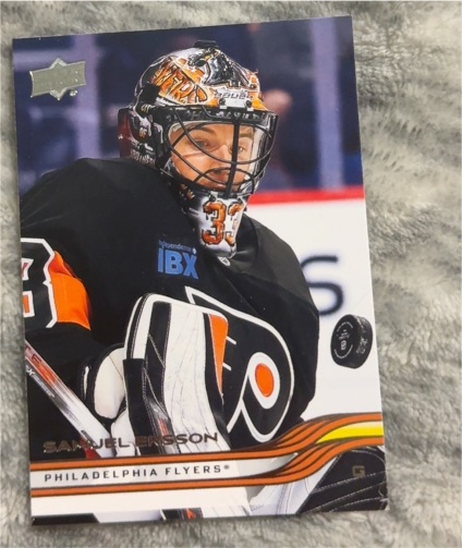 2025-26 Upper Deck #380 Samuel Ersson — front