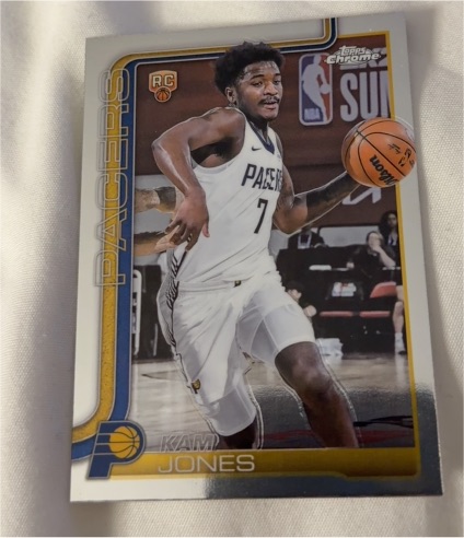 2025-26 Topps Chrome #289 Kam Jones — front