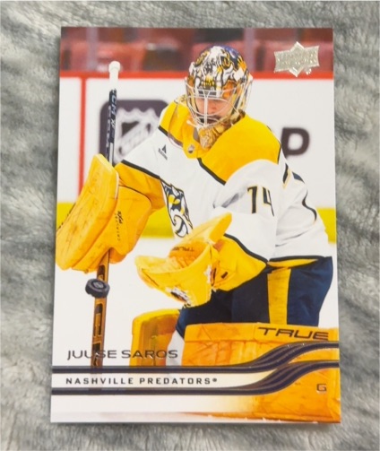 2025-26 Upper Deck #347 Juuse Saros — front