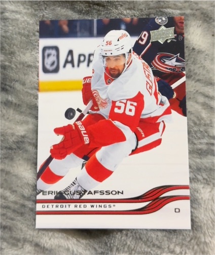 2025-26 Upper Deck #312 Erik Gustafsson — front