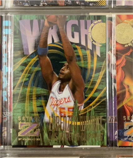 1996-97 Skybox Z-Force #168 Lorenzen Wright — front