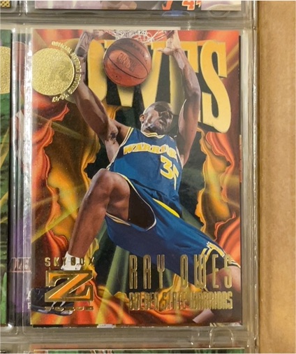 1996-97 Skybox Z-Force #160 Ray Owes — front