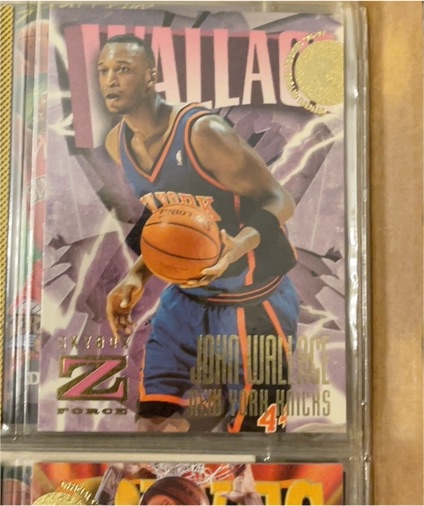 1996-97 Skybox Z Force #166 John Wallace — front